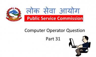 Computer Operator Questions-Part 31